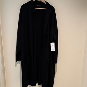 Athleta Black Spirit Wool Cashmere Wrap